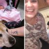 Couple Adopt 17-Year-Old Dog From Shelter, He Stays Alive Long Enough To Meet Human Sister